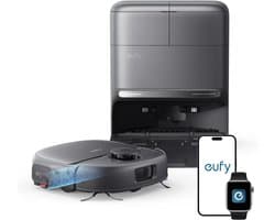 eufy Nieuw 2026 Robotstofzuiger met Dweil C28 Omni - HydroJet-zelfreinigende Dweilrol - Upgrade van X10 Pro - 15.000Pa Zuigkracht - Alles-in-1 Station - Automatisch Dweilen en Drogen - AI-obstakeldetectie