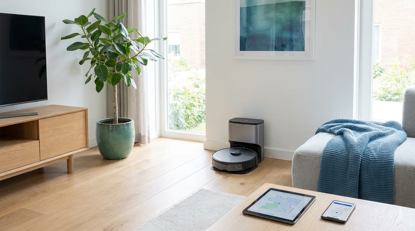 Robotstofzuiger installeren en instellen: de eerste keer