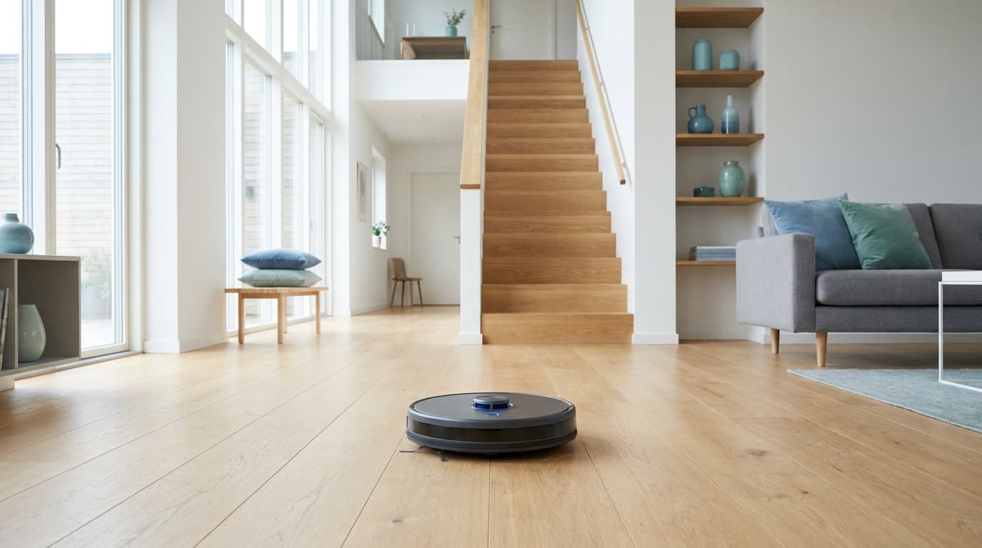 Robotstofzuiger voor grote huizen en meerdere verdiepingen