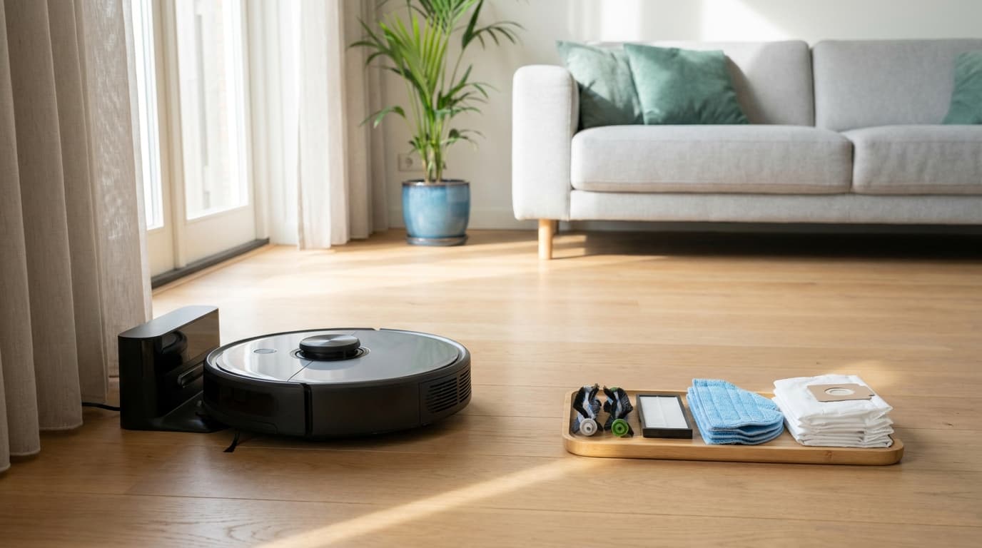 Wat kost een robotstofzuiger per jaar aan onderhoud?