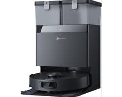 ECOVACS - DEEBOT T30C Gen 2 - Stofzuig en dweilrobot (Zwart) - 25.000 Pa zuigkracht- Zelfreinigende Robotstofzuiger met Warmwater – Dweilsysteem - Automatisch Leegstation - Geschikt voor dierenharen