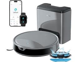 LEFANT M350 Max robotstofzuiger, zuigkracht 10.000 Pa, zelfledigend