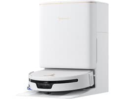 ECOVACS DEEBOT T90S OMNI EU - Stofzuig en dweilrobot (Wit) - 30.000 Pa zuigkracht 16,45 L/S BLAST - Zelfreinigende Robotstofzuiger met Warmwater – Dweilsysteem - Automatisch Leegstation - Geschikt voor dierenharen