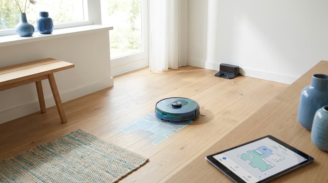 Robotstofzuiger installeren en instellen: de eerste keer