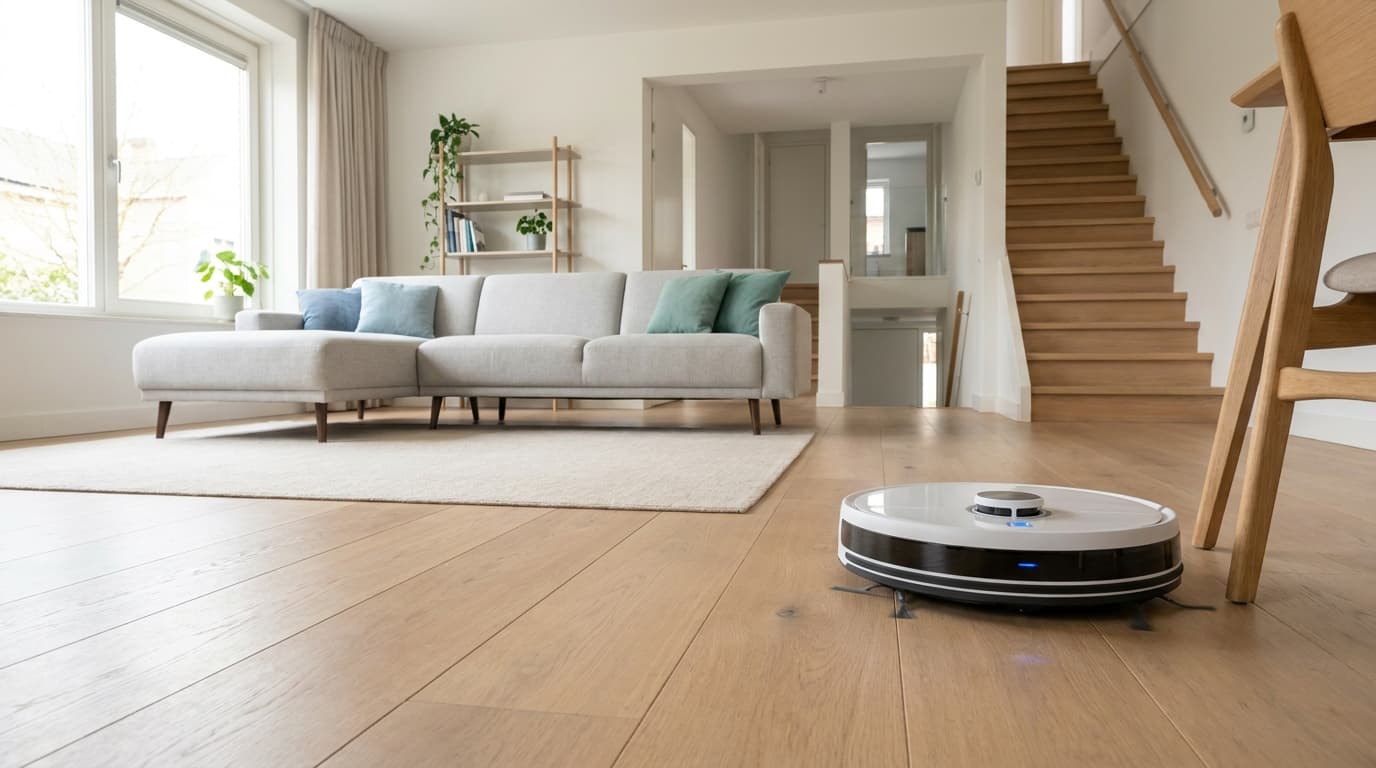 Robotstofzuiger voor grote huizen en meerdere verdiepingen