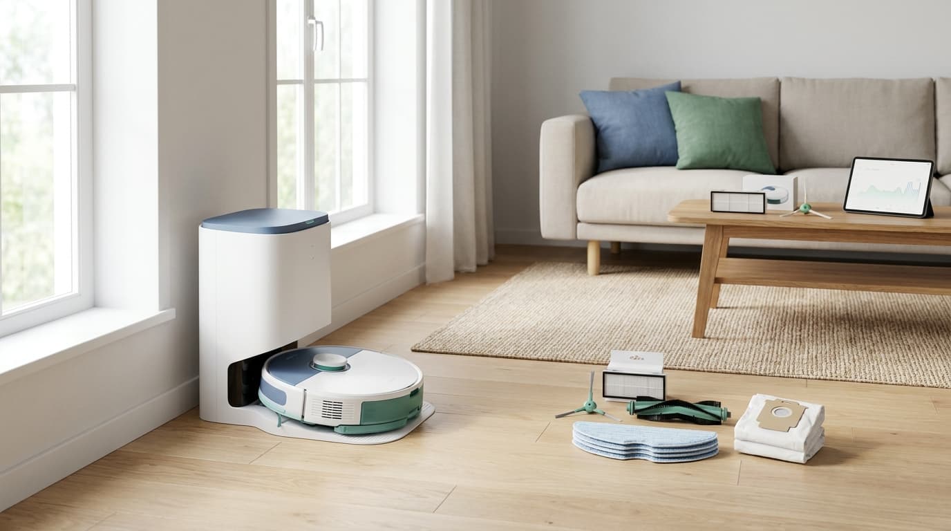 Wat kost een robotstofzuiger per jaar aan onderhoud?